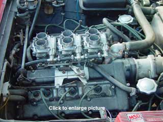 Another view of the awesome FIAT Dino motor